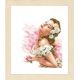 Набор для вышивки крестом LanArte Lady of the Camellias Дама с камелиями