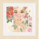 Набор для вышивки крестом LanArte Flowers face Лицо в цветах