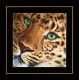 Набор для вышивки крестом LanArte Leopard Леопард
