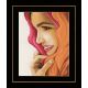 Набор для вышивки крестом LanArte Woman with red scarf Женщина с красным шарфом