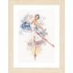 Набор для вышивки крестом LanArte Ballerina Балерина