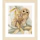 Набор для вышивки крестом Lanarte, 23х28, ткань 27, "Owl and Autumn Leaves"