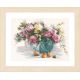 Набор для вышивки крестом LanArte Still life of flowers Натюрморт из цветов