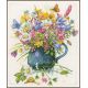 Набор для вышивки крестом LanArte FLOWERS IN VASE Цветы в вазе