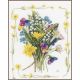 Набор для вышивки крестом LanArte  BOUQUET OF FIELD FLOWERS Букет полевых цветов