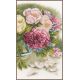 Набор для вышивки крестом LanArte Peony roses Пионовидные розы"