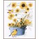 Набор для вышивки крестом LanArte Helianthus sunflowers