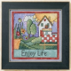Набір для вишивання Mill Hill (США) ST151102 Насолоджуйся життям / Enjoy Life