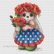 Набір для вишивання Зайка з маками 3066