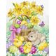 L8033 Пасхальний кролик і курчата Letistitch, Luca-S