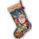 DIMENSIONS ✓ 08818  ✓ Сапожок. Игрушки от Санты / Santa’s Toys Stocking